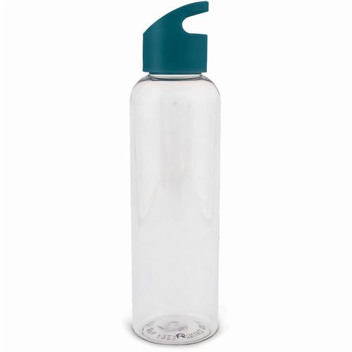Loop Flasche transparent R-PET 600ml (Art.-Nr. CA262627) - Einwandige Trinkflasche hergestellt aus...