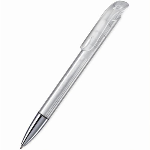 Kugelschreiber Atlas Transparent mit Metallspitze (Art.-Nr. CA266225) - Toppoint Design-Kugelschreiber, Made in...