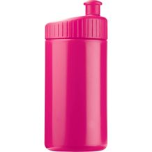 Sportflasche Design 500ml (rosa) (Art.-Nr. CA270886)