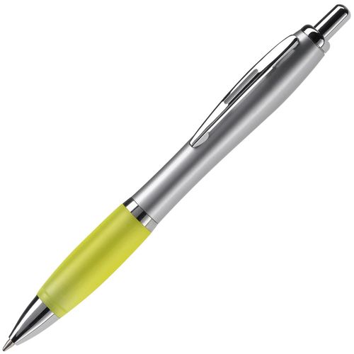Kugelschreiber Hawaï Silver (Art.-Nr. CA277923) - Stilvoller silberfarbener Kugelschreiber...