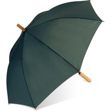25 Regenschirm aus R-PET-Material mit Automatiköffnung (dunkelgrün) (Art.-Nr. CA281441)