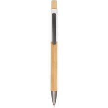 Kugelschreiber Madrid Holz (Weiss) (Art.-Nr. CA285658)