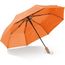 Zusammenfaltbarer 22 Regenschirm mit automatischer Öffnung (orange) (Art.-Nr. CA298835)