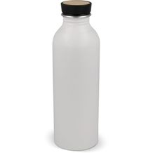 Wasserflasche Jekyll aus recyceltem Aluminium 550ml (Weiss) (Art.-Nr. CA312348)