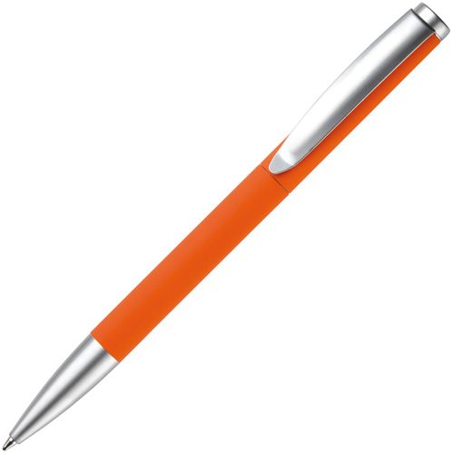 Kugelschreiber Modena Gummiert (Art.-Nr. CA319667) - Metallkugelschreiber, Toppoint Design,...