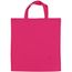 Einkaufstasche OEKO-TEX® 140g/m² 38x42 cm kurze Henkel (rosa) (Art.-Nr. CA320418)