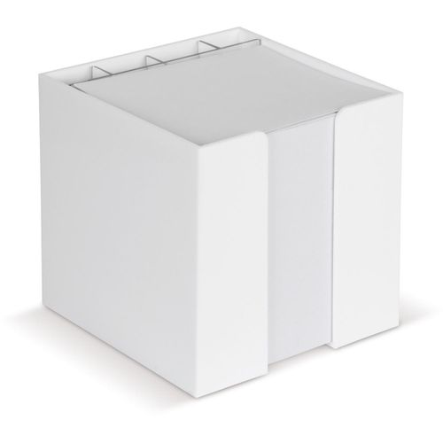 Zettelbox 10x10x10cm (Art.-Nr. CA322644) - Auffallende Zettelbox mit vier transpare...