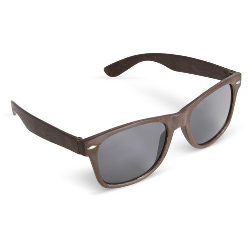 Sonnenbrille Justin Kaffee-Faser UV400 (Art.-Nr. CA324241) - Die neue Sonnenbrille "Justin" vereint...