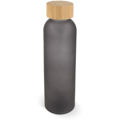 Wasserflasche Glas & Bambus 500ml (Art.-Nr. CA327872) - Umweltfreundliche 500-ml-Wasserflasche...