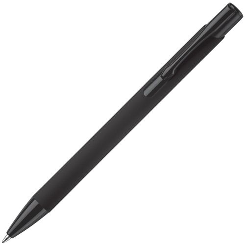 Kugelschreiber Alicante Soft-Touch (Art.-Nr. CA334123) - Gummierter, matter Metall Kugelschreiber...