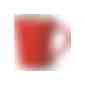 Kaffeebecher Nice hellrot 270ml (Art.-Nr. CA352579) - Hellrote Keramiktasse. Konisches Modell...