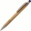 Kugelschreiber Bambus mit Touchpen und Weizenstroh Elementen (beige / blau) (Art.-Nr. CA385312)