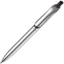 Kugelschreiber Click-Shadow metallic (silber) (Art.-Nr. CA396142)