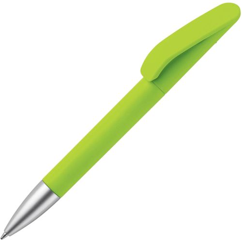 Kugelschreiber Slash soft touch R-ABS (Art.-Nr. CA397094) - Dieser Slash-Kugelschreiber im TopPoint-...
