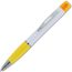 Kugelschreiber Hawaii mit dreifarbigem Textmarker (Weiss / Gelb) (Art.-Nr. CA398860)
