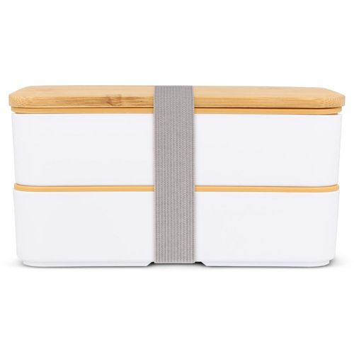 Lunchbox Bento R-PP & Bambus (Art.-Nr. CA407049) - Umweltfreundliche Lunchbox aus recycelte...