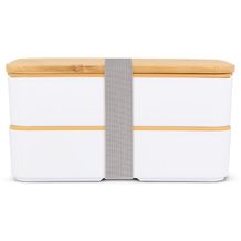 Lunchbox Bento R-PP & Bambus (Weiss) (Art.-Nr. CA407049)