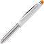 Stylus Kugelschreiber Shine (Weiss / orange) (Art.-Nr. CA414501)