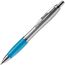 Kugelschreiber Hawaï Silver (silber / hellblau) (Art.-Nr. CA418822)
