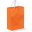 Laminierte Papiertasche, klein (orange) (Art.-Nr. CA422006)