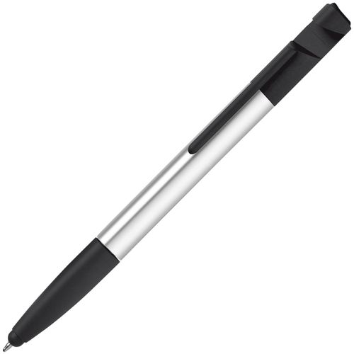 Multifunktionaler Kugelschreiber 6-in-1 (Art.-Nr. CA426657) - Aluminium Kugelschreiber mit Drehmechani...