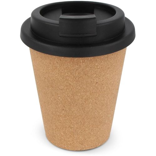 R-PP Kork Kaffeebecher 350 ml (Art.-Nr. CA427086) - Die perfekte Mischung aus Nachhaltigkeit...