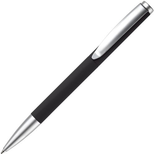 Kugelschreiber Modena Gummiert (Art.-Nr. CA432483) - Metallkugelschreiber, Toppoint Design,...