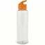 Loop Flasche transparent R-PET 600ml (transparent orange) (Art.-Nr. CA438241)