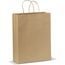 Große Papiertasche im Eco Look 120g/m² (hellbraun) (Art.-Nr. CA447807)