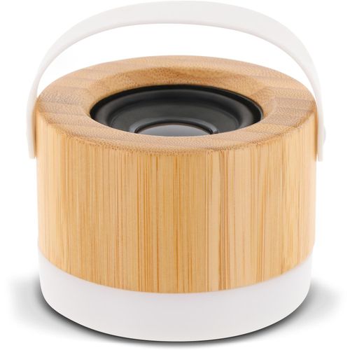Wireless speaker bamboo 3W (Art.-Nr. CA449056) - Dieser kabellose Bambuslautsprecher...