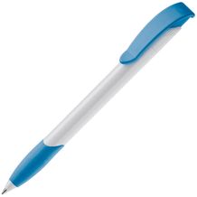Kugelschreiber Apollo Hardcolour (WEISS / BLAU) (Art.-Nr. CA449526)