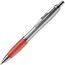 Kugelschreiber Hawaï Silver (silber / rot) (Art.-Nr. CA454798)