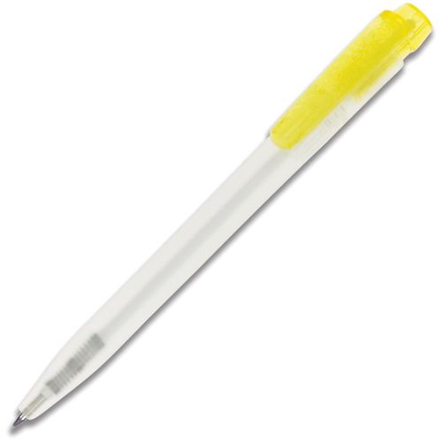 Kugelschreiber Ingeo TM Pen Clear Transparent (Art.-Nr. CA457402) - Frosty Ingeo TM Kugelschreiber mit...