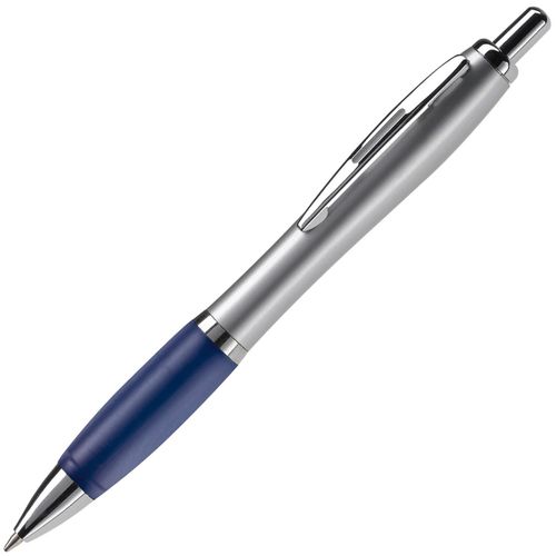 Kugelschreiber Hawaï Silver (Art.-Nr. CA470098) - Stilvoller silberfarbener Kugelschreiber...