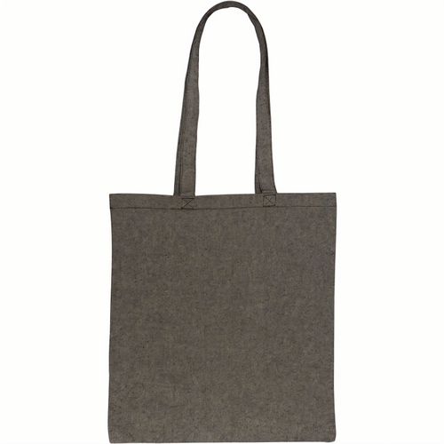 Einkaufstasche aus recycelter Baumwolle 38x42cm (Art.-Nr. CA475749) - Umhängetasche aus recycelter Baumwolle....