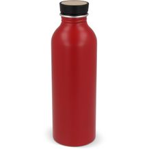 Wasserflasche Jekyll aus recyceltem Aluminium 550ml (dunkelrot) (Art.-Nr. CA476400)