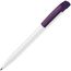 Kugelschreiber S45 Hardcolour (Weiss / Purple) (Art.-Nr. CA487805)