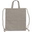 Tasche/Beutel mit Kordelzug aus recycelter Baumwolle 38x42cm (hellgrau) (Art.-Nr. CA500475)
