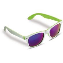 Sonnenbrille Jeffrey, zweifarbig UV400 (Weiss / hellgrün) (Art.-Nr. CA510069)