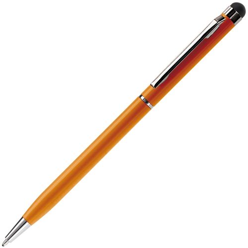 Kugelschreiber mit Touch (Art.-Nr. CA522479) - Moderner Aluminium Drehkugelschreiber...