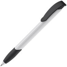 Kugelschreiber Apollo Hardcolour (Weiss / schwarz) (Art.-Nr. CA526362)