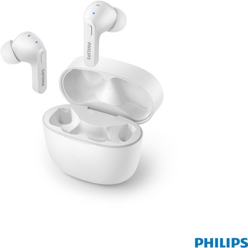 TAT2206 | Philips TWS In-Ear Earbuds With Silicon buds (Art.-Nr. CA526579) - Diese spritzwassergeschützten und schwe...