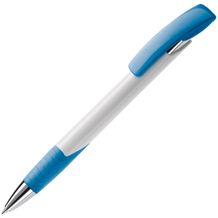 Kugelschreiber Zorro Hardcolour (Weiss / hellblau) (Art.-Nr. CA530986)