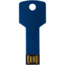 8GB USB-Stick Schlüssel (dunkelblau) (Art.-Nr. CA536520)