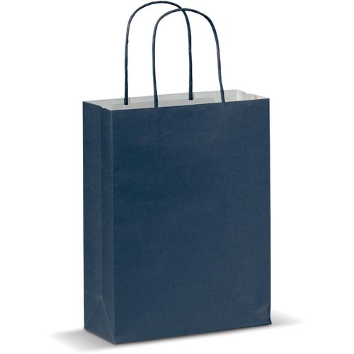 Kleine Papiertasche im Eco Look 120g/m² (Art.-Nr. CA540459) - Kleinformatige, matte Papiertragetasche...
