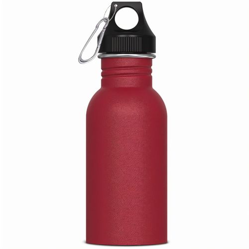 Wasserflasche Lennox 500ml (Art.-Nr. CA545276) - Einwandige Trinkflasche aus Edelstahl....