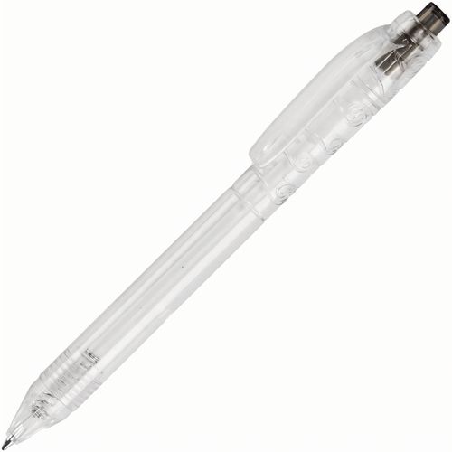 Kugelschreiber R-PET (Art.-Nr. CA554979) - Dieser transparente Kugelschreiber...