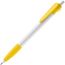 Kugelschreiber Cosmo Grip HC (Weiss / Gelb) (Art.-Nr. CA567504)