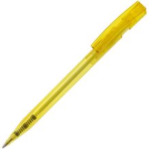 Kugelschreiber Nash Transparent (transparent gelb) (Art.-Nr. CA569280)