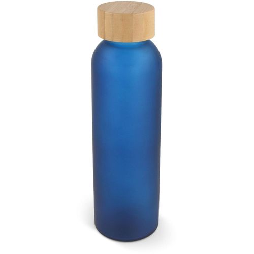 Wasserflasche Glas & Bambus 500ml (Art.-Nr. CA573197) - Umweltfreundliche 500-ml-Wasserflasche...